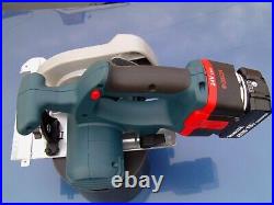 Makita 18v Lxt / Bosch 24v Circular Saw Bare Unit With Makita 18v Adaptor Only