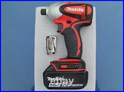 Makita Btd140 Lxt 18v 14.4v Hd Impact Driver Bare Unit Only Very Rare In Red