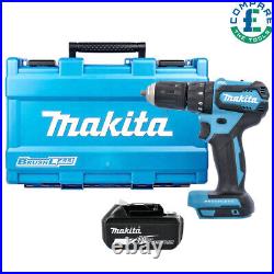 Makita DHP483ZJ 18V LXT Brushless Combi Drill With 1 x 6.0Ah Battery & Case