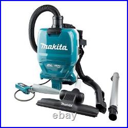 Makita DVC261ZX11 Twin 18v / 36v Brushless Backpack Vacuum Cleaner LXT Bare Unit